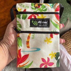 Hawaiin Colorful Floral Crossbody Bag